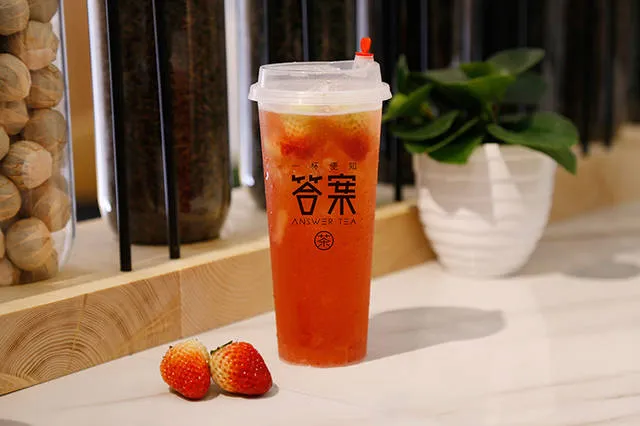 Strawberry tea